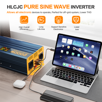 Inverter Gelombang Sinus Murni Eu Warehouse 2000w Dc 12v 24v 48v ke Ac 110v 220v 5000w 10000w Tenaga Surya, Sedang Diskon