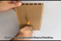 Vente directe de planches de terrasse en WPC composite, à emboîtement, gaufrées en 3D, poreuses et légères