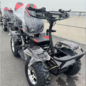 Scooter tout-terrain robuste à double siège, puissant pour toutes les surfaces, nouveau design 2024, modèle économique HD4 All-E - Product Image 1