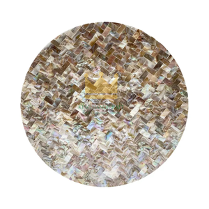 Elegante mesa de acento con Incrustaciones de nácar hecha a mano para decoración de cabecera de sala de estar OEM en Vietnam - Product Image 2