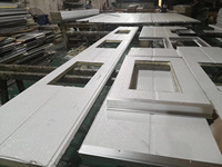 Porte de garage en alliage d'aluminium blanc de haute qualité, imperméable, avec revêtement en poudre, design moderne