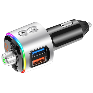Siri/Trợ Lý Giọng Nói Tương Thích Cho Bluetooth Xe MP3 Máy Nghe Nhạc FM Transmitter USB Kết Nối Sạc Xe Hơi Flac Định Dạng Âm Thanh - Product Image 4