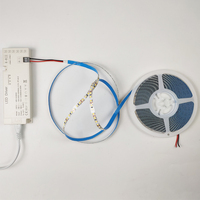 Strip Cahaya Led 12V 24V SMD 2835 PCB Lebar 8Mm Fleksibel 3 In 1 Strip Cahaya Putih Dingin Strip Bar Linear LED