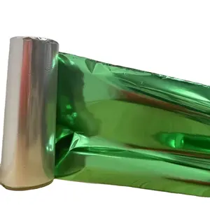 metallisch grün TTR für den druck von halal-etiketten spiegell grün