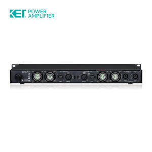 Ket แอมพลิฟายเออร์ดิจิตอล1U DP225 5000วัตต์2500วัตต์สำหรับลำโพง<span class=keywords><strong>18</strong></span>นิ้วคู่เครื่องขยายเสียงมืออาชีพ - Product Image 4