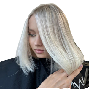 100% brésilien vierge Remy cheveux 13X6 main attaché frêne <span class=keywords><strong>blond</strong></span> court Bob perruque Transparent Frontal 10-16 pouces pour les femmes - Product Image 1