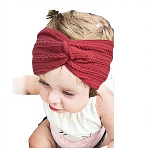 Diadema de Turbante para Bebé Unisex Wasai de Alta Calidad, con Lazo Cruzado, Elástica, Suave, de Nailon de 14 cm, para el Día de San Valentín - Product Image 3