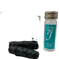 Fil dentaire compostable en PLA à base de maïs, saveur citron, pour un nettoyage en profondeur des dents, en sachet cadeau pour usage familial quotidien – Vente chaude ODM