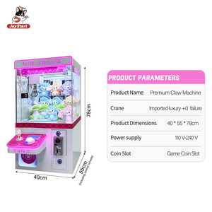 50W Mini Crane <strong>Machine</strong> 110V/220V Coin Operated Arcade <strong>Amusement</strong> <strong>Machine</strong> Home Use Prize Vending Equipment - Product Image 3