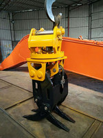 Grappin pour pelle 8T Bobcat PC306 Attachement manuel hydraulique de haute qualité fabriqué en usine Vente directe