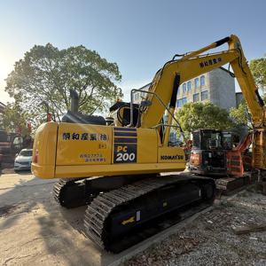 Excavadora de orugas Komatsu usada, 22 toneladas, componentes de motor de núcleo, modelo 2023, capacidad de cucharón de 1,0 M, maquinaria para vídeo - Product Image 4