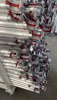 Système d'échafaudage mobile en alliage d'aluminium pliable, résistant à la corrosion, échafaudage d'escalier en aluminium haute résistance Andamio