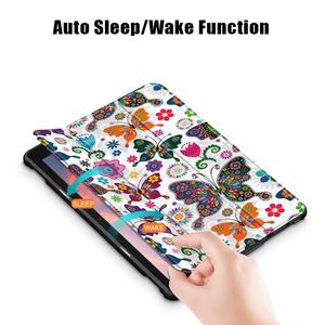 Étui en cuir pliable pour tablette <span class=keywords><strong>Amazon</strong></span> Fire <span class=keywords><strong>HD</strong></span> 10 Plus 2021, vente en gros - Product Image 3