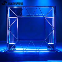 Cabine DJ mobile en aluminium Foresight, table de DJ portable, à vendre