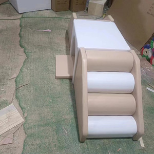 Set de Juego Suave para Exteriores en Beige Natural con Casa de Brinco, Equipo de <span class=keywords><strong>Gimnasio</strong></span>, Set de Juego Suave para Bebés, Alquiler para Eventos, Set de Juego de Espuma Suave para Niños - Product Image 4