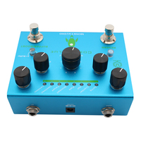 Pedal Efek Gitar Elektrik Baru Pedal Gitar Reverb Multi Cosmic Blue Penguat Buffer Berkualitas Tinggi dengan Pilihan 8 Mode DC9V