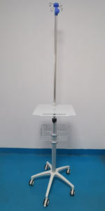 Carrello per carretto per carretto da postazione di lavoro Mobile regolabile in altezza per ambulatorio dentale salone di bellezza - Product Image 5