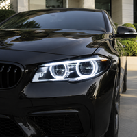 Feux avant à LED pour BMW F10 Série 5 2011-2017, ensemble de phares avec feux de jour Angel Eyes, mise à niveau des phares avant