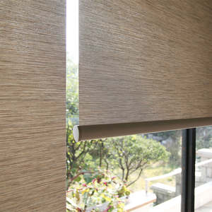 Persianas enrollables coreanas CHANGANE Kaliber, personalizadas, inteligentes, de doble capa, para interiores, de tela, día y noche, tipo cebra, eléctricas. - Product Image 4