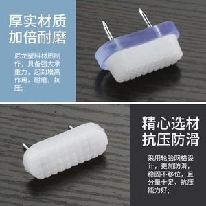 Patas de Plástico con Doble Clavo para Muebles Ying Sheng, Diseño Moderno y Simple para Armarios - Product Image 3