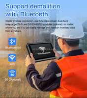 CENAVA Ka Ma Ip68 Certification 8 pouces 700 nits lisible à la lumière du soleil avec 1D 2D Scanner Win Robuste Tablet Pc
