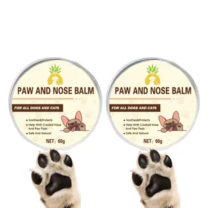 Hot Sale Pet Care Dog Cat Paw Balm Homemade Natural Smoothing Comfortable Product For Your Dog And Cat