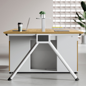 Wholesale Price Contemporary Wooden Simple Conference <b>Tables</b> Boardroom for Business Meetings <b>Desk</b> Office Furniture - Product Image 4