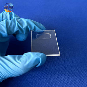 Üreticileri kazınmış kuvars yüzeyleri özelleştirmek, sigortalı kuvars slaytlar ve cilalı kare kuvars cam plakalar - Product Image 4