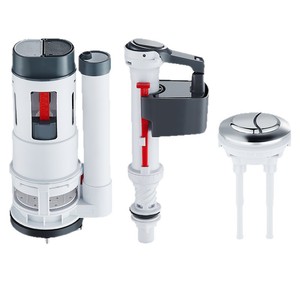 Valve de remplissage de réservoir de toilette Mubin avec flotteur, alimentation en eau universelle pour mécanisme de chasse d'eau, matériau ABS - Product Image 1