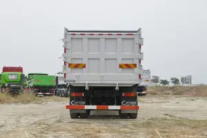 8x4 Dump Truck Brand New 600hp 16 Ton Diesel Rear Drive 2 Seats Automatic Tipper Dump Truck For Sale