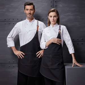 Veste de <span class=keywords><strong>Chef</strong></span> Homme Manches Longues pour <span class=keywords><strong>Cuisine</strong></span> Professionnelle, Boulangerie, Restaurant et Bar - Tenue de <span class=keywords><strong>Chef</strong></span> Occidentale - Product Image 1