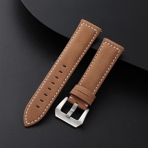 <span class=keywords><strong>Cinturino</strong></span> per <span class=keywords><strong>Orologio</strong></span> in <span class=keywords><strong>Pelle</strong></span> Crazy Horse a Sgancio Rapido, Stile Lussuoso e Robusto per <span class=keywords><strong>Uomo</strong></span>, Compatibile con Panerai, Alta Qualità - Product Image 6