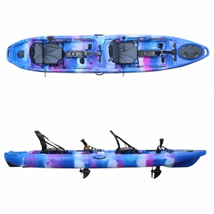 14' Kajak Ocean Kayaks Doppelsitzer Sit-on-Top-Kajak, Kajak-Paddel, Kajak - Product Image 2