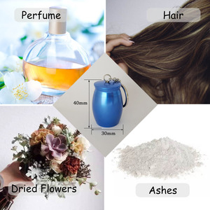 Portachiavi con ciondolo inciso Mini urna per cremazione per animali domestici ceneri umane Memorial Funeral Keepsake portachiavi gioielli-sempre nel mio cuore - Product Image 2