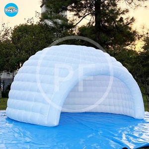 เต็นท์โดมทรงโดมเป่าลมแบบพกพาสำหรับงานแสดงสินค้างานโฆษณาตามสั่ง - Product Image 4