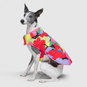 Venta al por mayor de ropa para perros con bolsillo de camuflaje floral para mascotas abrigo al aire libre cálido chaleco reversible chaqueta de invierno para perros - Product Image 1