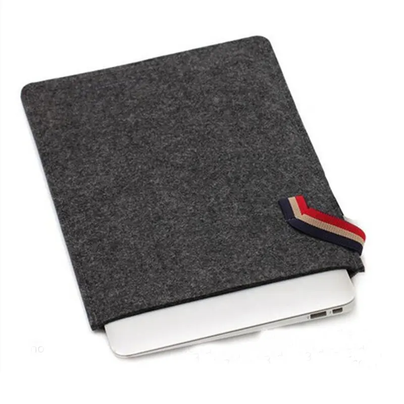 Grosir Merasa Laptop Sleeve Case Tas Tas untuk Macbook Ringan Tipis Merasa Lengan Case