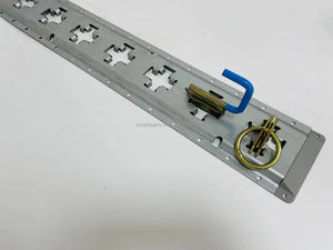 NOUVEAU Rail de Contention Horizontal Galvanisé et Revêtu par Poudrage X I E, Plaqué Zinc - Product Image 4