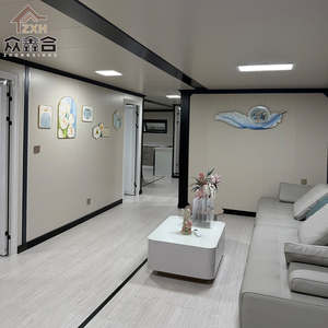 Casa Contenedor Modular Expandible de 20 Pies, 2-3 Dormitorios, Edificio Prefabricado para Oficina, Hotel, Villa, Diseño Moderno, Color Personalizado - Product Image 5