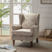 Dernier fauteuil inclinable en tissu moderne pour la maison, le balcon d'hôtel, le salon, le bois, le velours, le fauteuil de salon