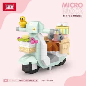 <span class=keywords><strong>LO</strong></span> Z8613 Set di 40 Mini Modelli di Auto e Moto, Tema Animali e Natura, Blocchi da Costruzione a Micro-Particelle, Giocattolo per Bambini, Regalo, Sacchetti Regalo - Product Image 5