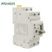 Commutateur de transfert de générateur automatique 4P 110V/220V triphasé double alimentation ATS avec 63A et minuterie CB pour la maison ou l'énergie solaire
