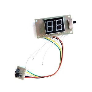 Pantalla inteligente de conteo de disparos de baloncesto PCB Competición Deportes Estadísticas automáticas Calculadora IC Fábrica de chips PCBA - Product Image 5