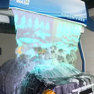 En kaliteli yüksek basınçlı temassız araba yıkama ekipmanları makinesi 360 touchless araba yıkama makinesi satılık