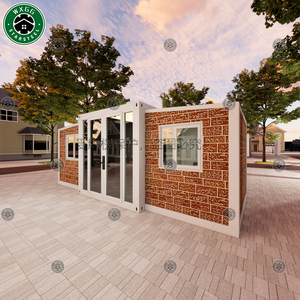 Villa conteneur préfabriquée extensible en kit, 2-3 chambres, structure en acier à panneaux sandwich, vente en gros - Product Image 3