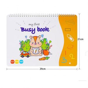 Customized OEM ODM Kids Multifunctional Early Educational Preschool Busy <b>Book</b> Activities <b>Books</b> - Product Image 6