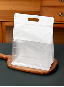 Sacs fourre-tout, sacs cadeaux pour festivals, sacs d'emballage transparents givrés, sacs pour snacks, bonbons, biscuits, sacs en plastique, sacs auto-scellants - Product Image 2