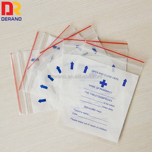 Bolsas pequeñas <span class=keywords><strong>para</strong></span> píldoras con cierre de cremallera LDPE 100%, bolsas con estampado de <span class=keywords><strong>medicamentos</strong></span>, bolsa con cremallera de proveedores de China - Product Image 6