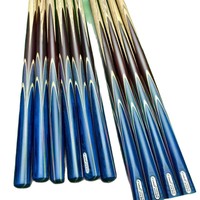 Nouvelle queue de billard de piscine en acier d'érable à tige traversante noir huit boules petite tête 16 couleurs 13mm arbre en Fiber de carbone