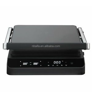 Aifa eléctrico Digital interior hogar Acero inoxidable barbacoa sándwich extraíble fácil de limpiar antiadherente parrilla Parrilla de contacto - Product Image 4